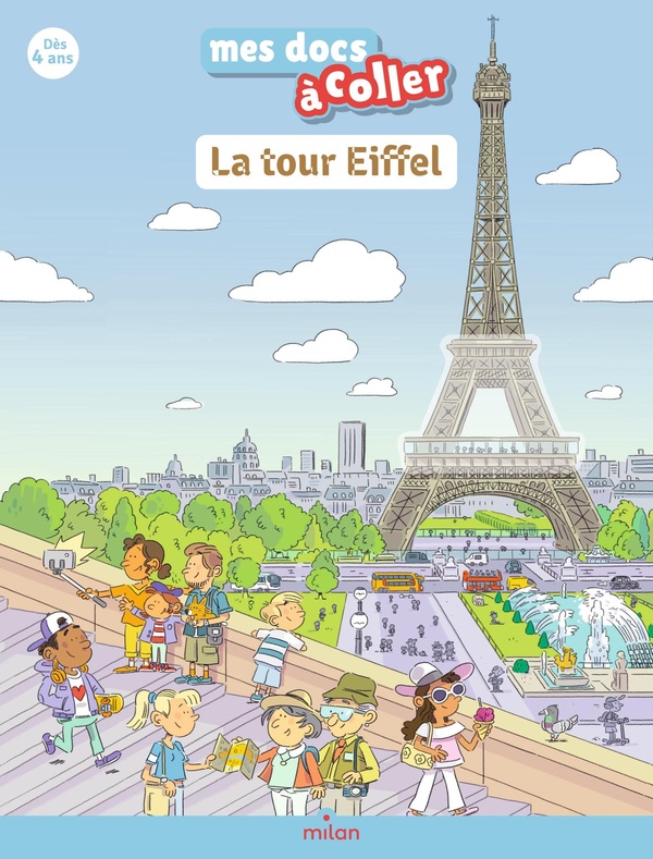 La tour Eiffel: j'apprends avec mes autocollants!