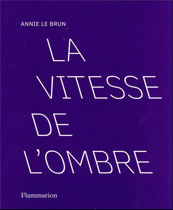 La vitesse de l'ombre