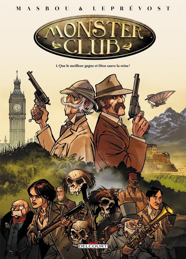 Monster club Tome 1 - que le meilleur gagne et Dieu sauve la reine!