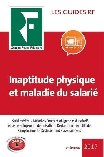 Les guides RF: inaptitude physique et maladie (édition 2017)