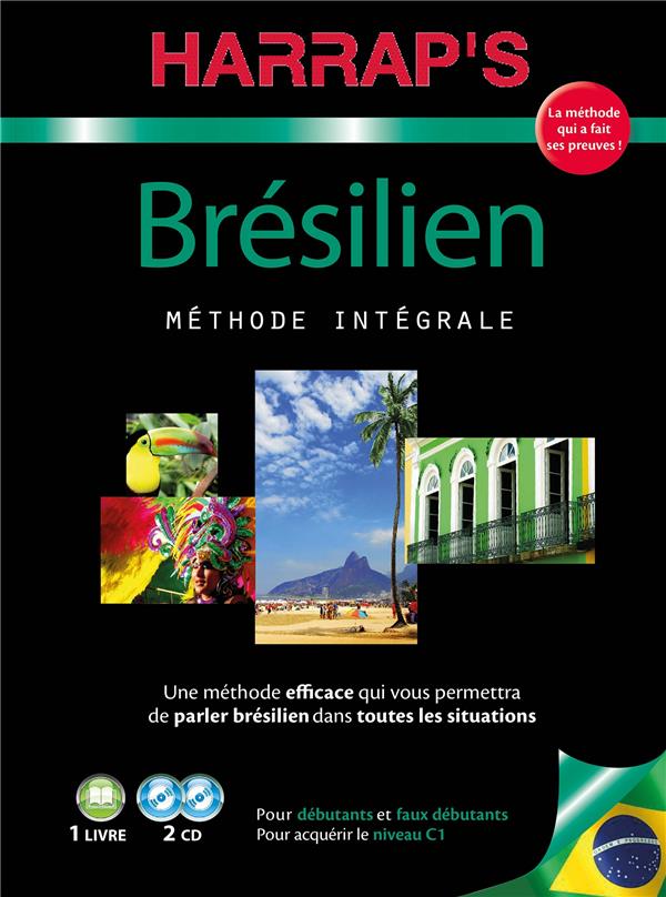 Harrap's méthode intégrale de brésilien 2 CD + livre