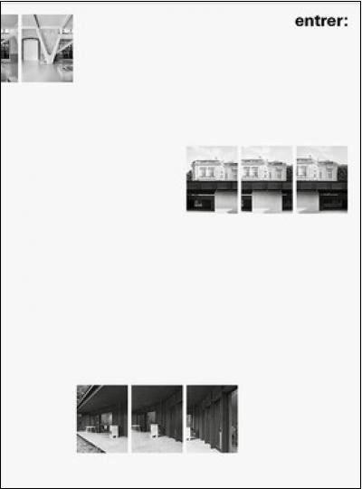Entrer: cinq architectures en Belgique