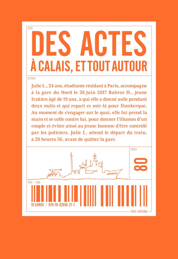 Des actes, à Calais et tout autour