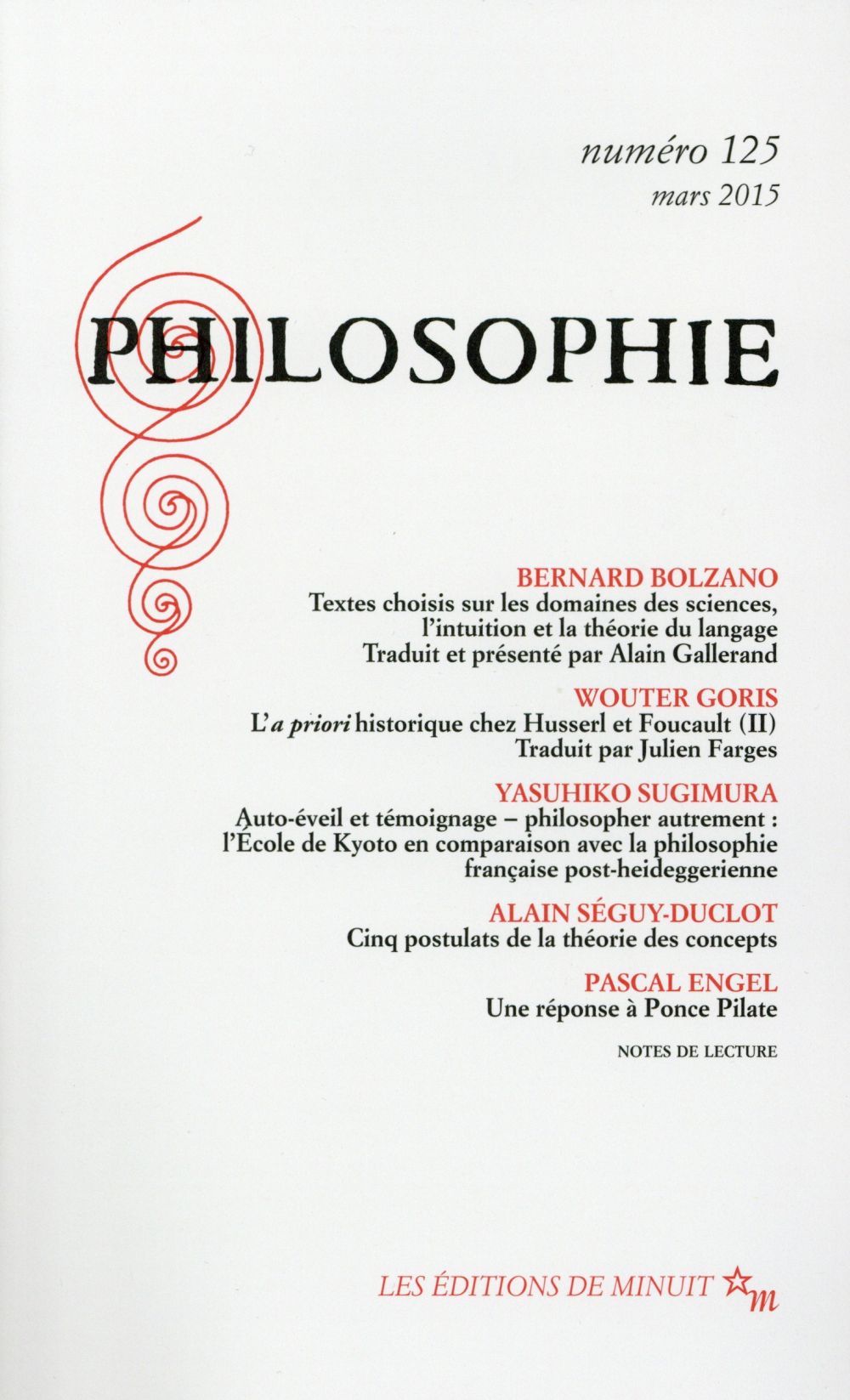 Revue Philosophie n.125