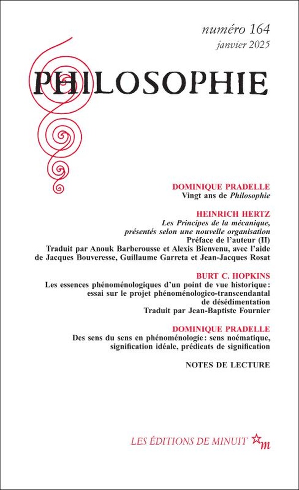 Philosophie, n° 164