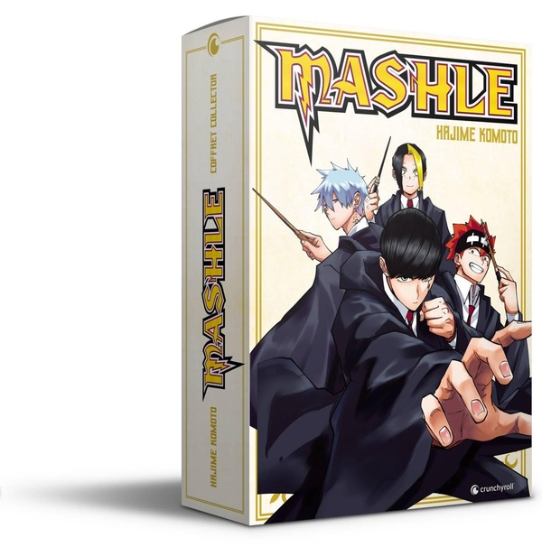 Mashle: tome 18 + roman Mash Burnedead tome 2: coffret