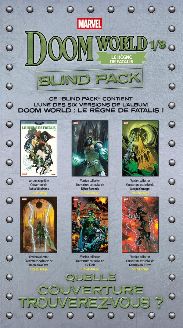 Doom World: Le règne de Fatalis N°1 (Blind pack)