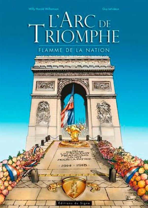 L'arc de triomphe - flamme de la nation
