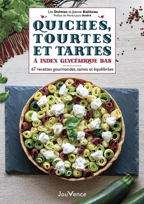 Quiches, tourtes et tartes à index glyceémique bas