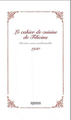 Cahier de cuisine de Filicina