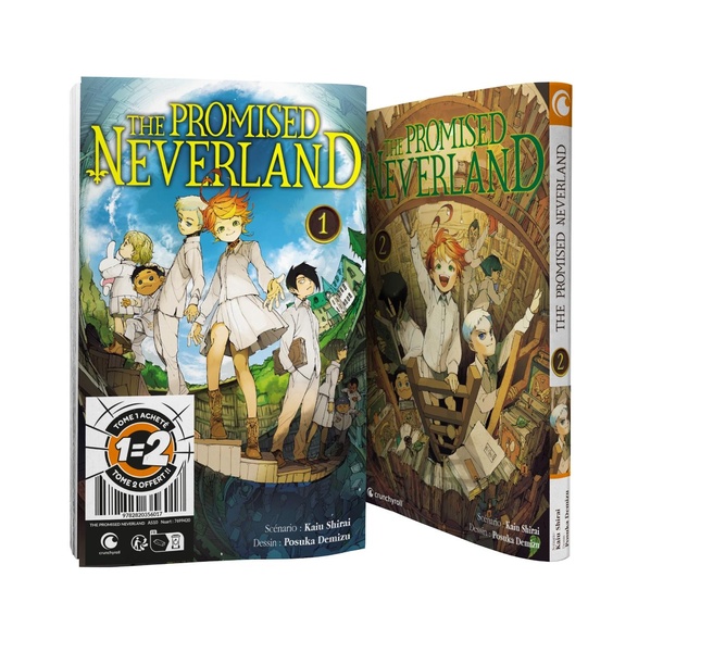 The promised Neverland: tome 1 acheté = tome 2 offert!!