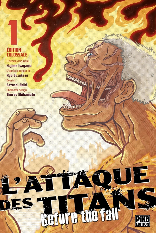 L'attaque des titans: before the fall: édition colossale. Vol. 1