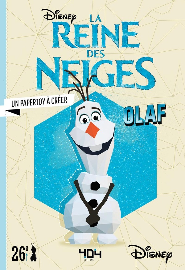 La reine des neiges: Olaf: un papertoy à créer