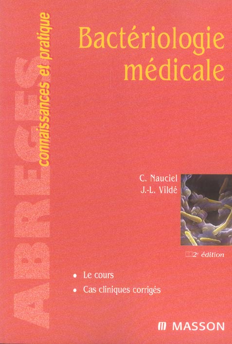 Bacteriologie medicale - pod (2e edition)