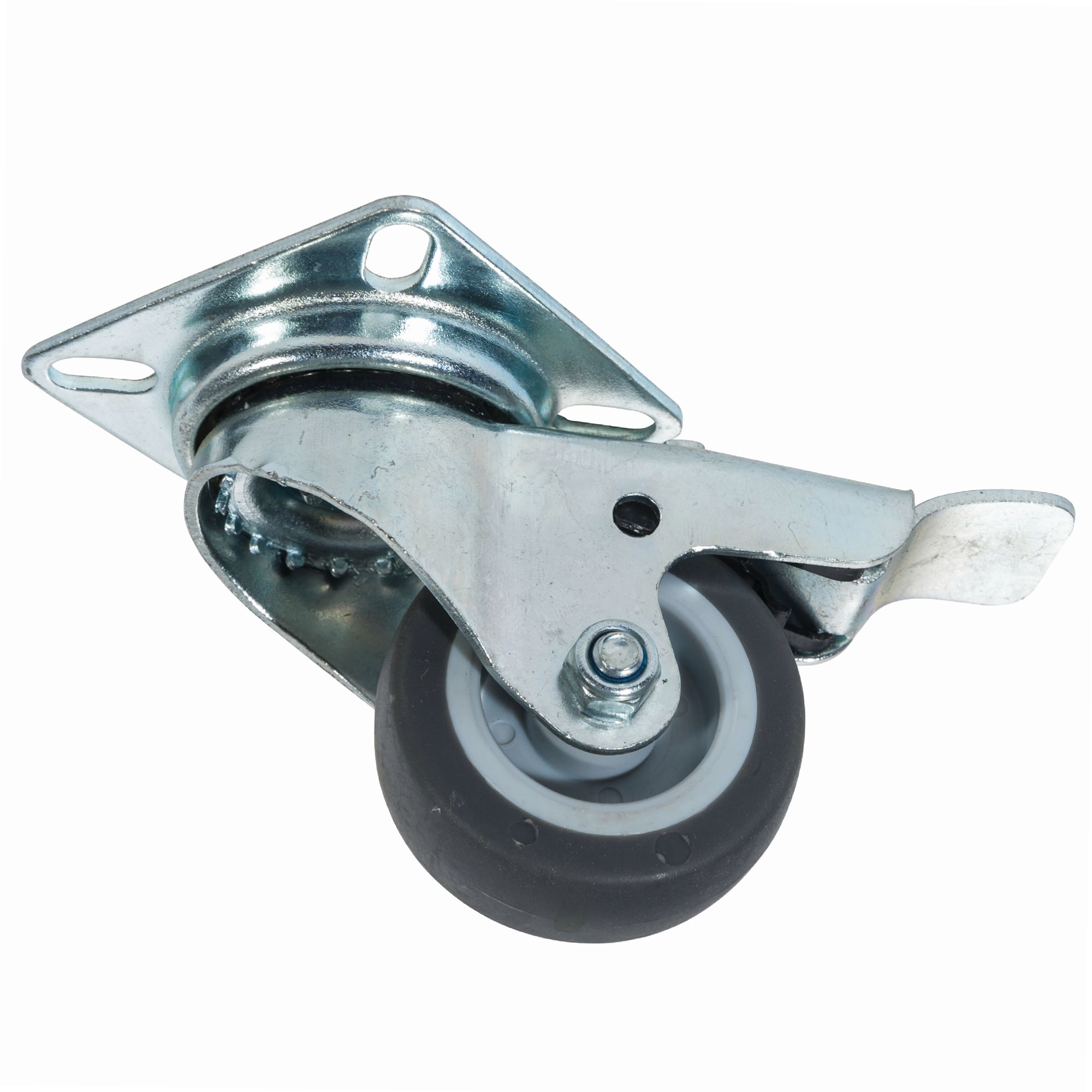Roulette Pivotante Werka Pro Avec Frein Ø 50mm