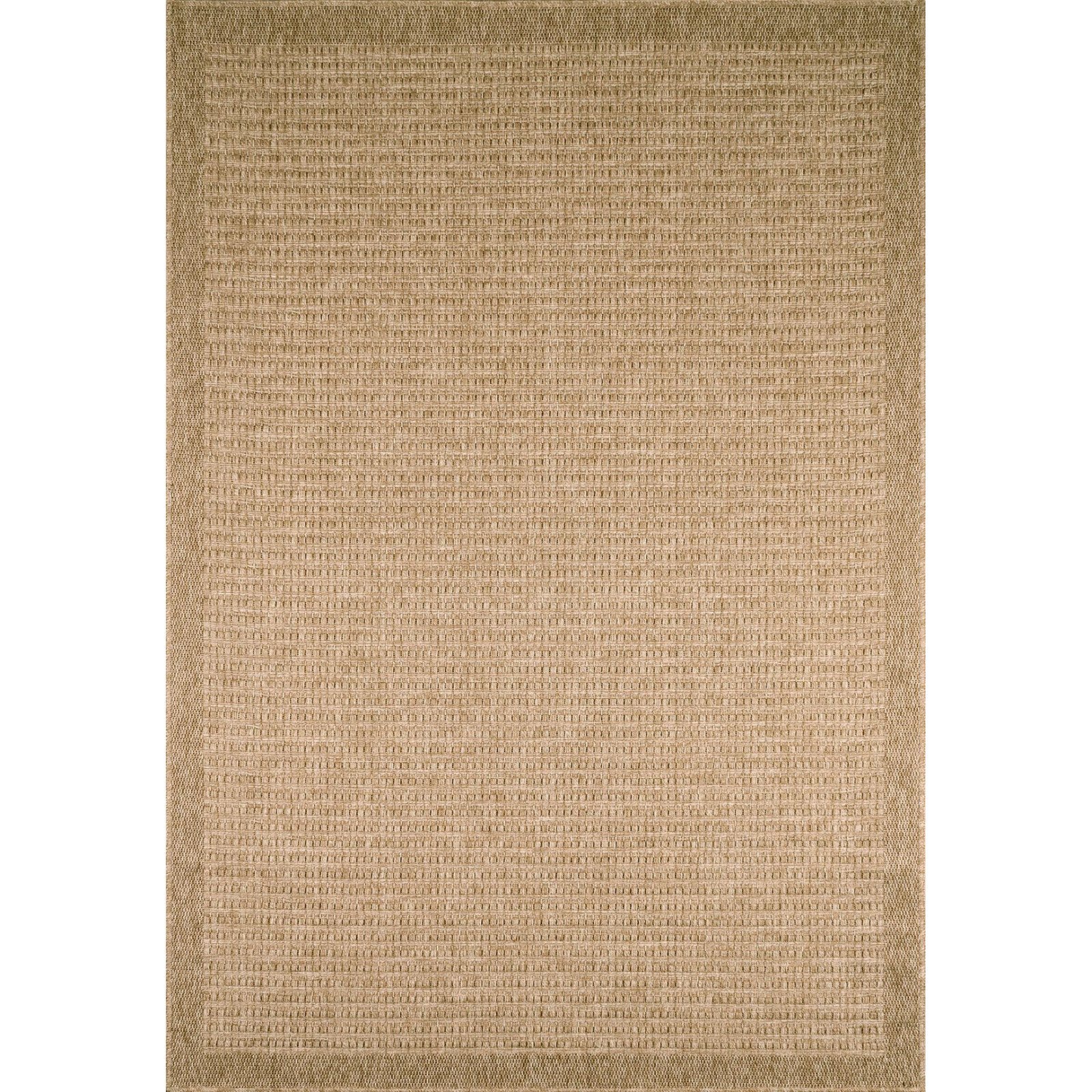 Tapis Tissé Extérieur Intérieur Nature Jute - Rond Ø 160 Cm