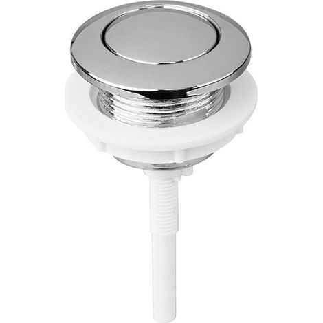 Bâtons Ronds Pour Chasse D'Eau De Toilette Simple 38 Mm Avec Bouton Poussoir D'Économie D'Eau Pour Réservoir De Salle De Bain Accessoire De Toilette