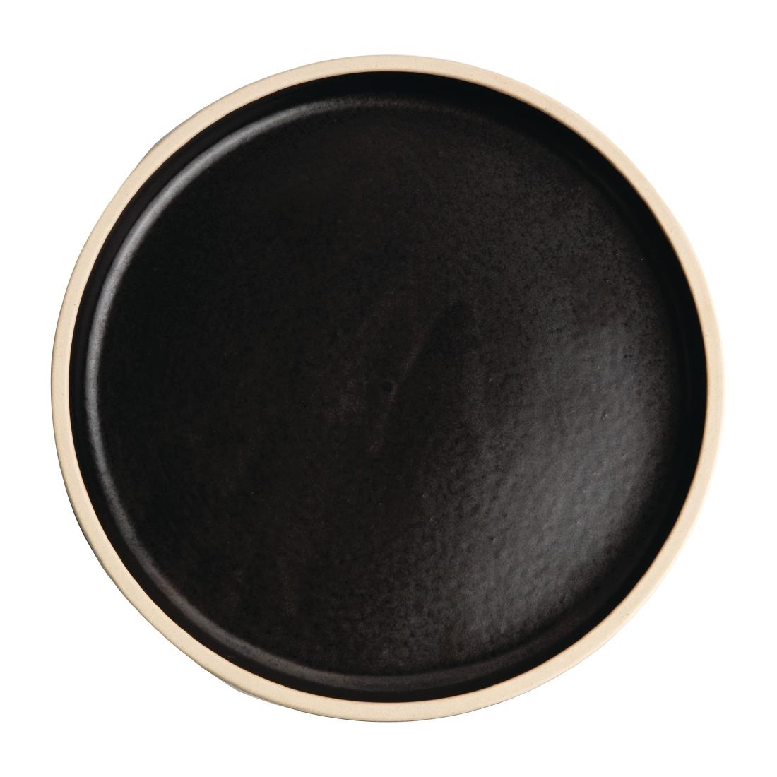 Assiette Plate Bord Droit 180 Mm - 6 Coloris - Lot De 6 - Olympia Canvas