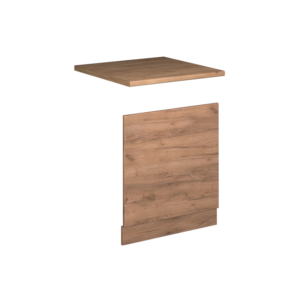 Façade Fame-line, Chêne De Force Doré, 60cm, Pt Chêne, Vicco