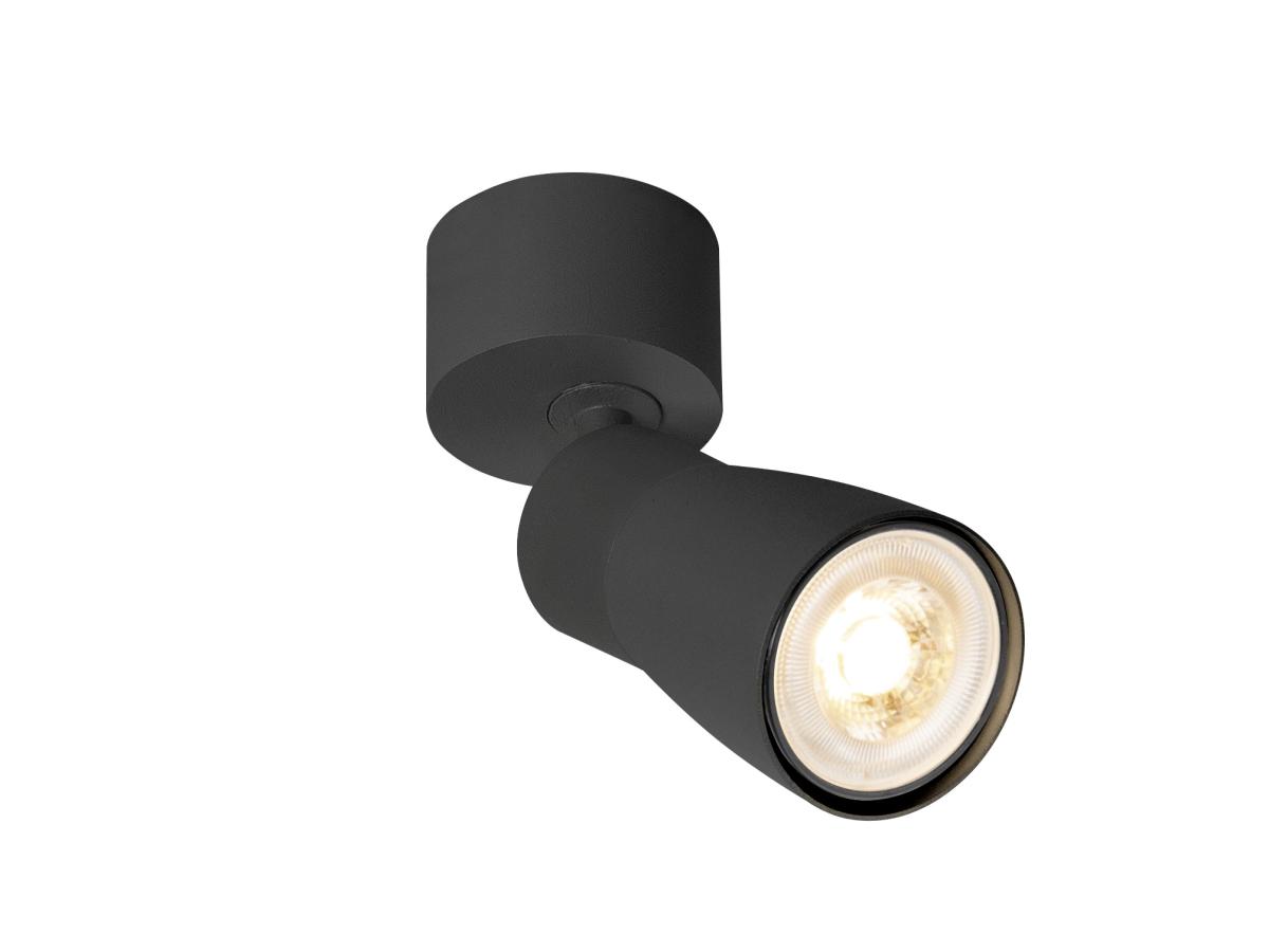 Applique Et Plafonnier Puri 2.0 Dome Intérieur Simple 6w Gu10 Noir - Slv - 1008292