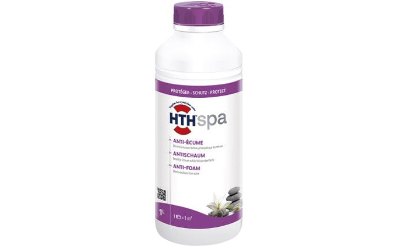 Hth Spa Anti-écume Instantané 1l - Lot De 2