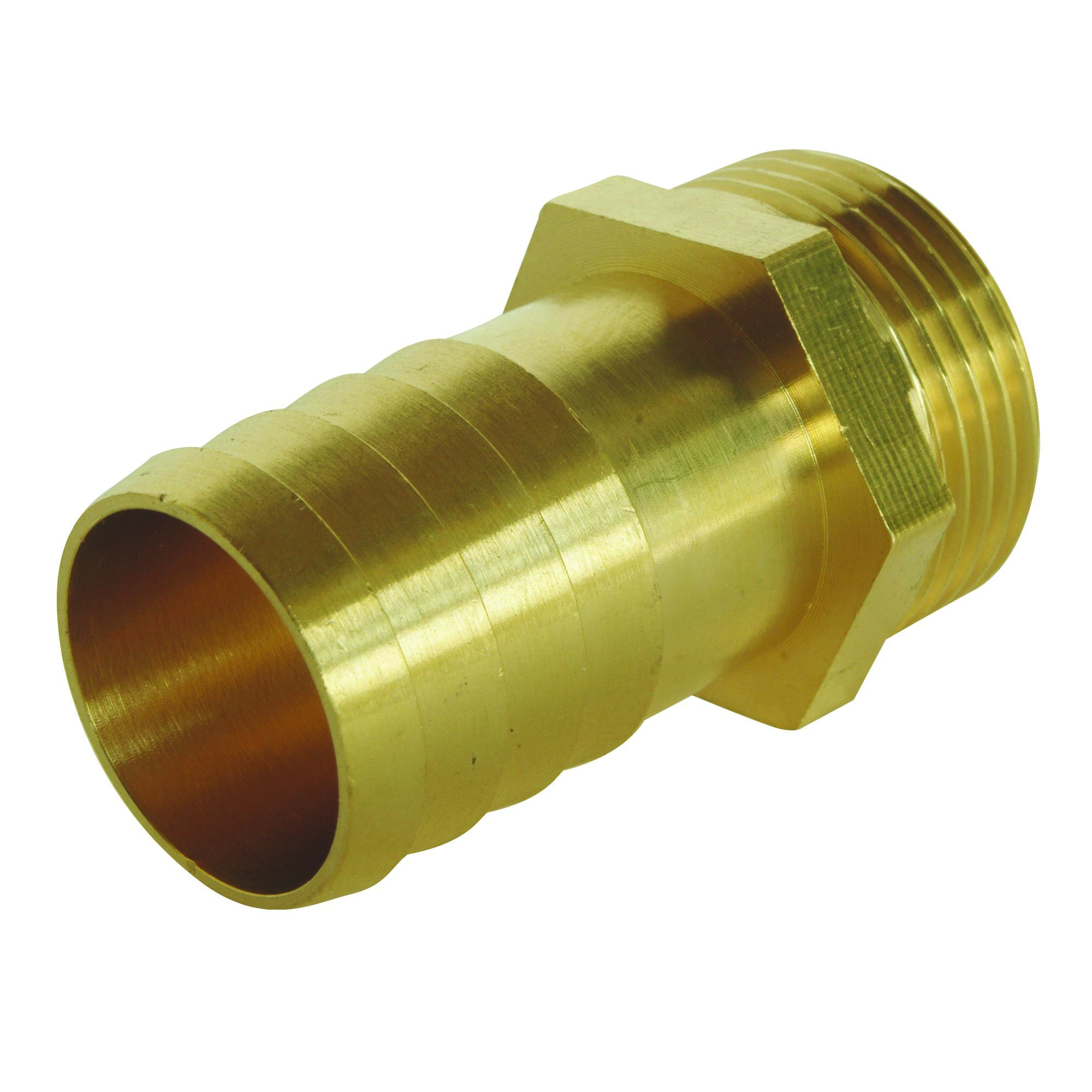 Ayor - Raccord Cannelé Droit - Mâle 1/2' Pour Tuyau D'Arrosage Ø15mm