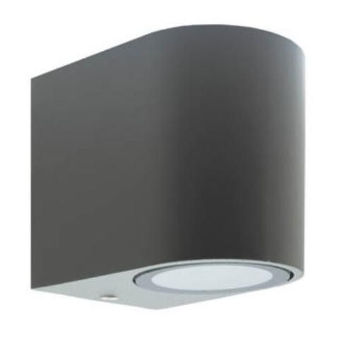 Applique Spider-1d 35w Gu10 Ip44 Gris