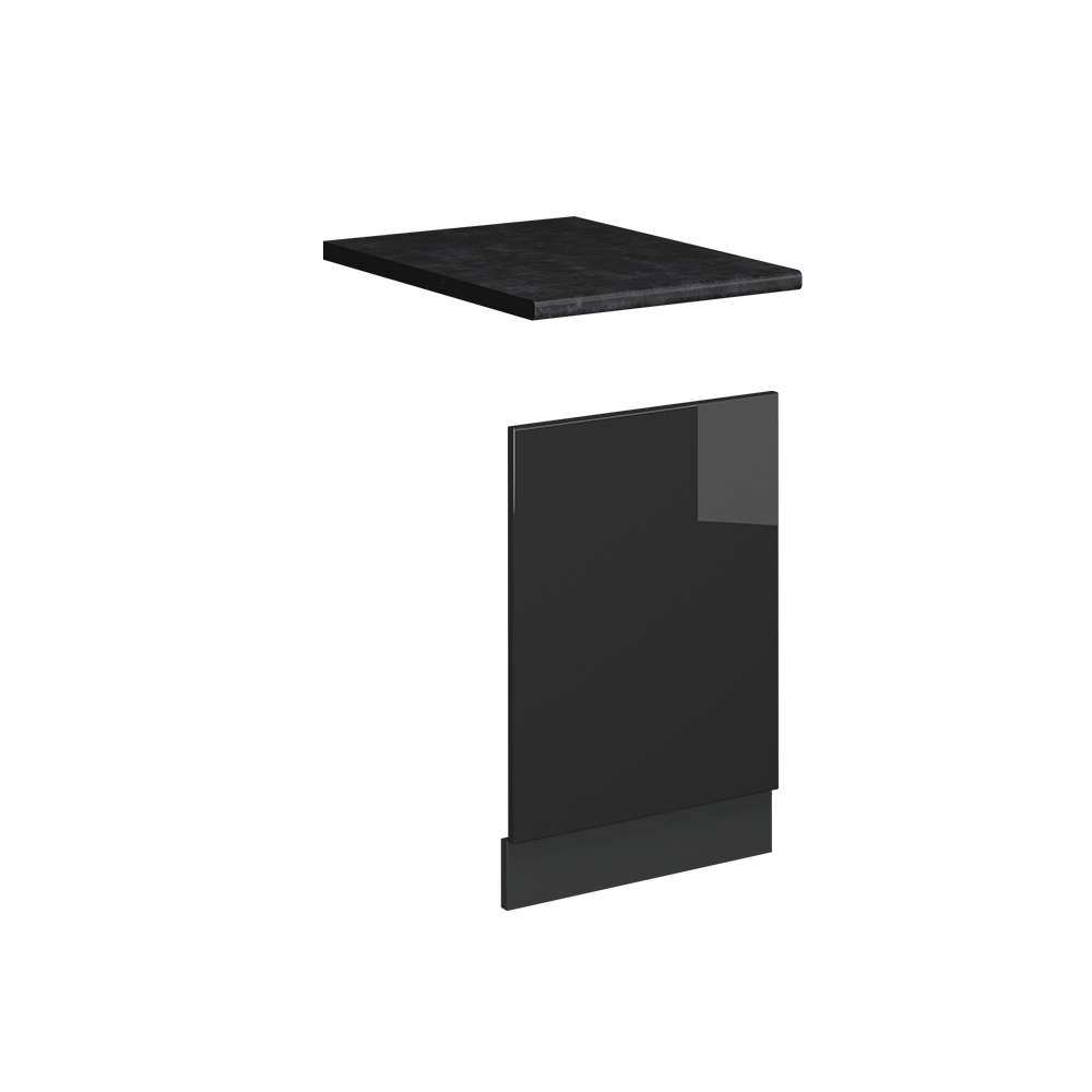 Façade Fame-line, Anthracite Haute Brillance, 45cm, Pt Anthracite, Vicco