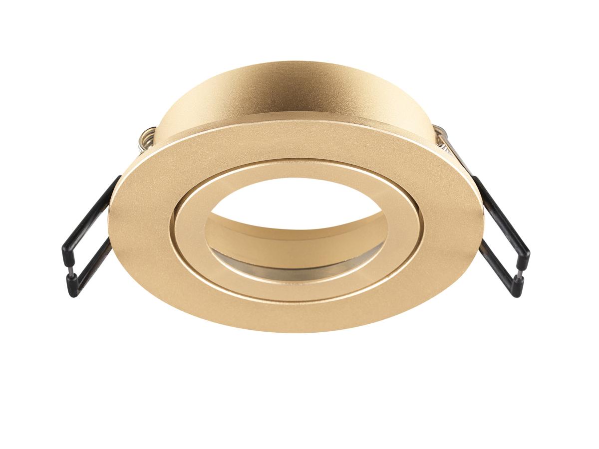 Collerette Spot Encastré New Tria® 68 Intérieur Rond Orientable Doré - Slv - 1007334