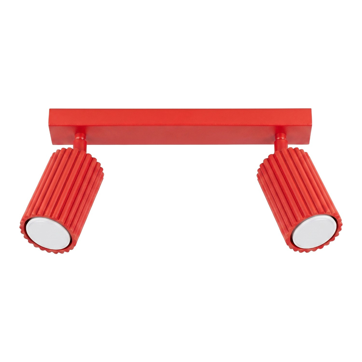 Plafonniers Karbon Aluminium Rouge 1xgu10 30cm Sollux