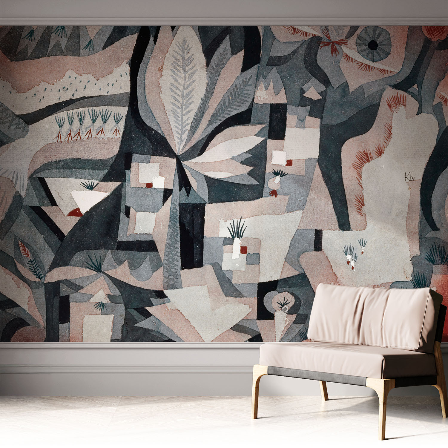 Papier Peint Autocollant Mural Avec Colle Pour Salon Et Chambre Décoration Murale Rapide Abstraction De La Nature 312x219 Cm