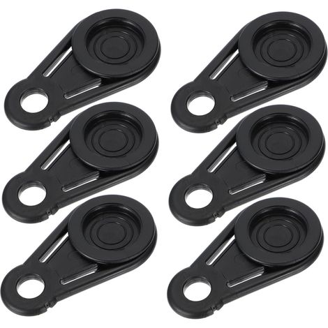 10 Clips De Fixation Pour Tente Et Accessoires De Camping En Bâche, Installation Facile Et Sécurisée