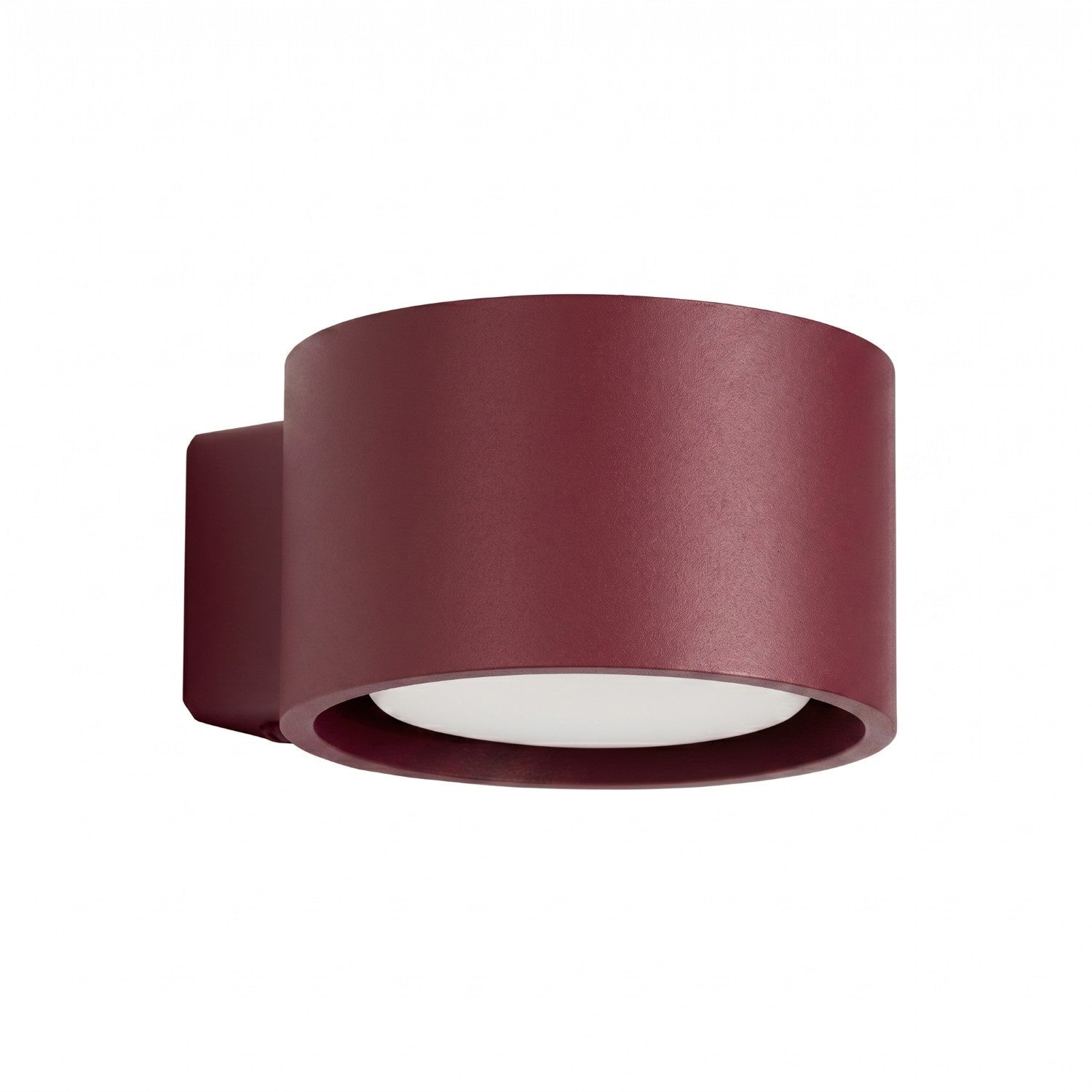 Applique Murale Moderne Ronde Bordeaux 1xgx53 10w Modo Sollux Lighting