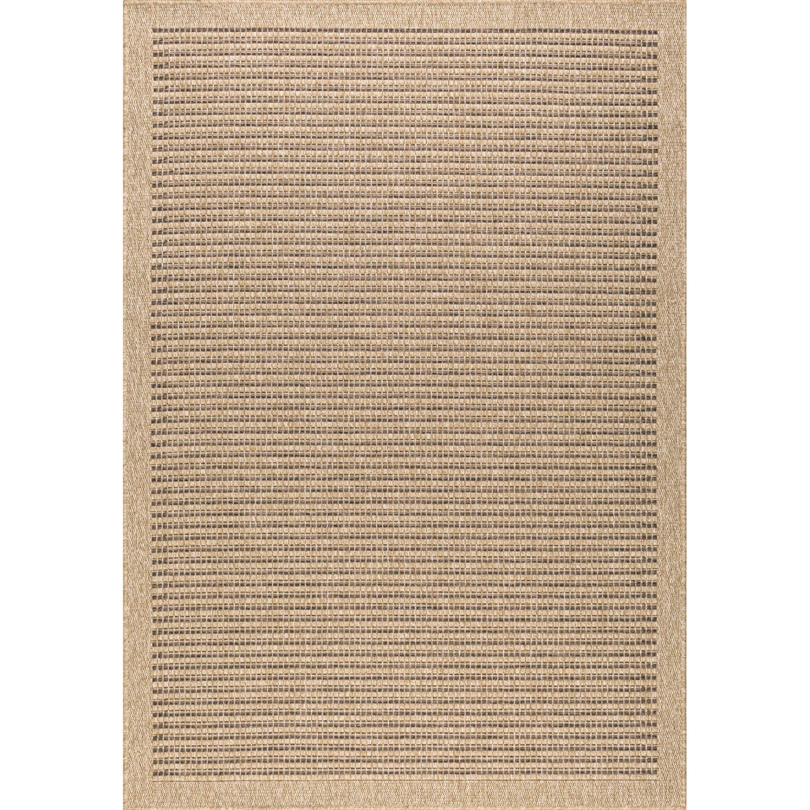 Tapis Tissé Extérieur Intérieur Nature Jute - 80 X 150 Cm