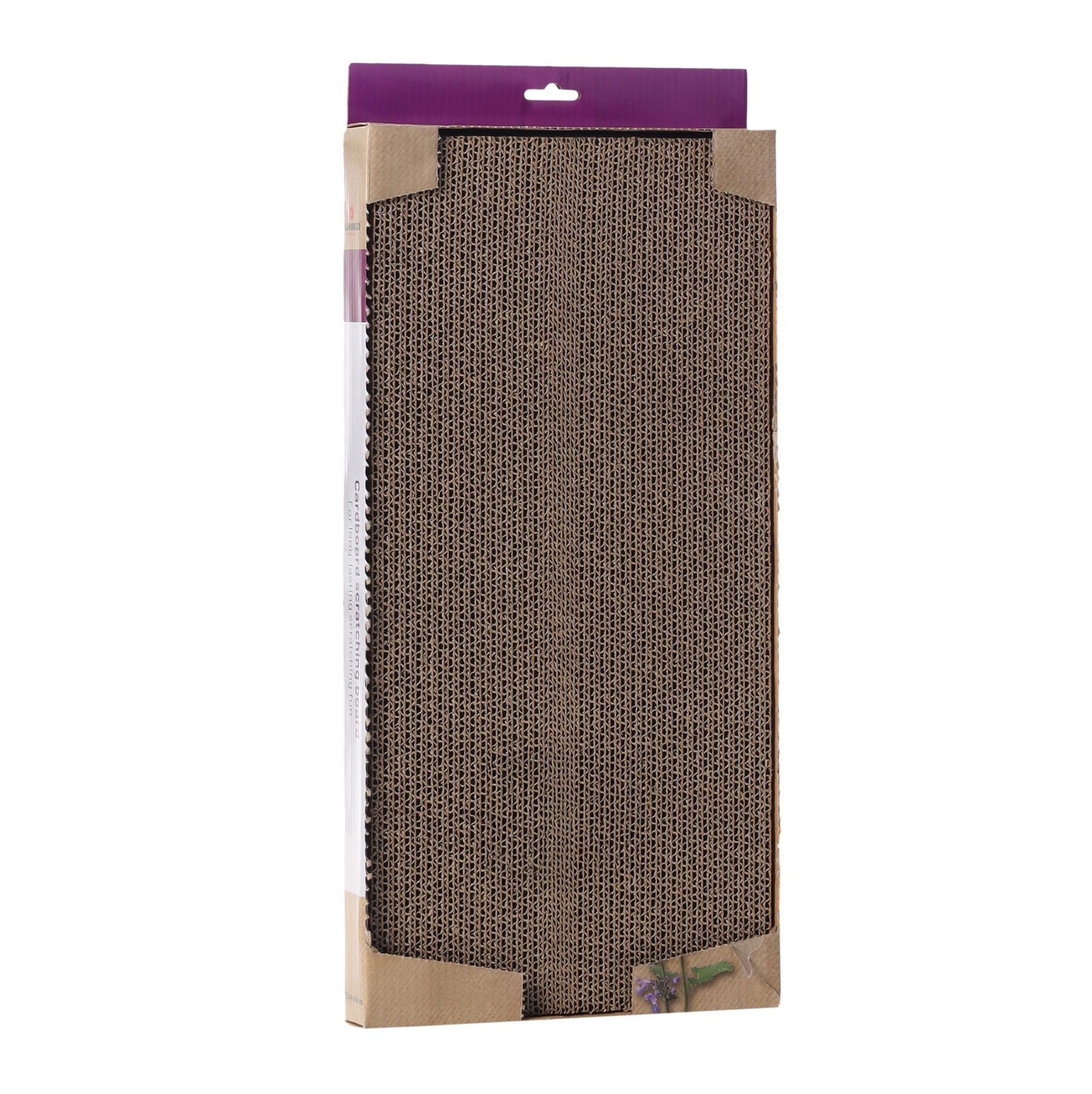 Carton A Griffer Pour Chat 22 X 46 Cm Mawimbi Double Face
