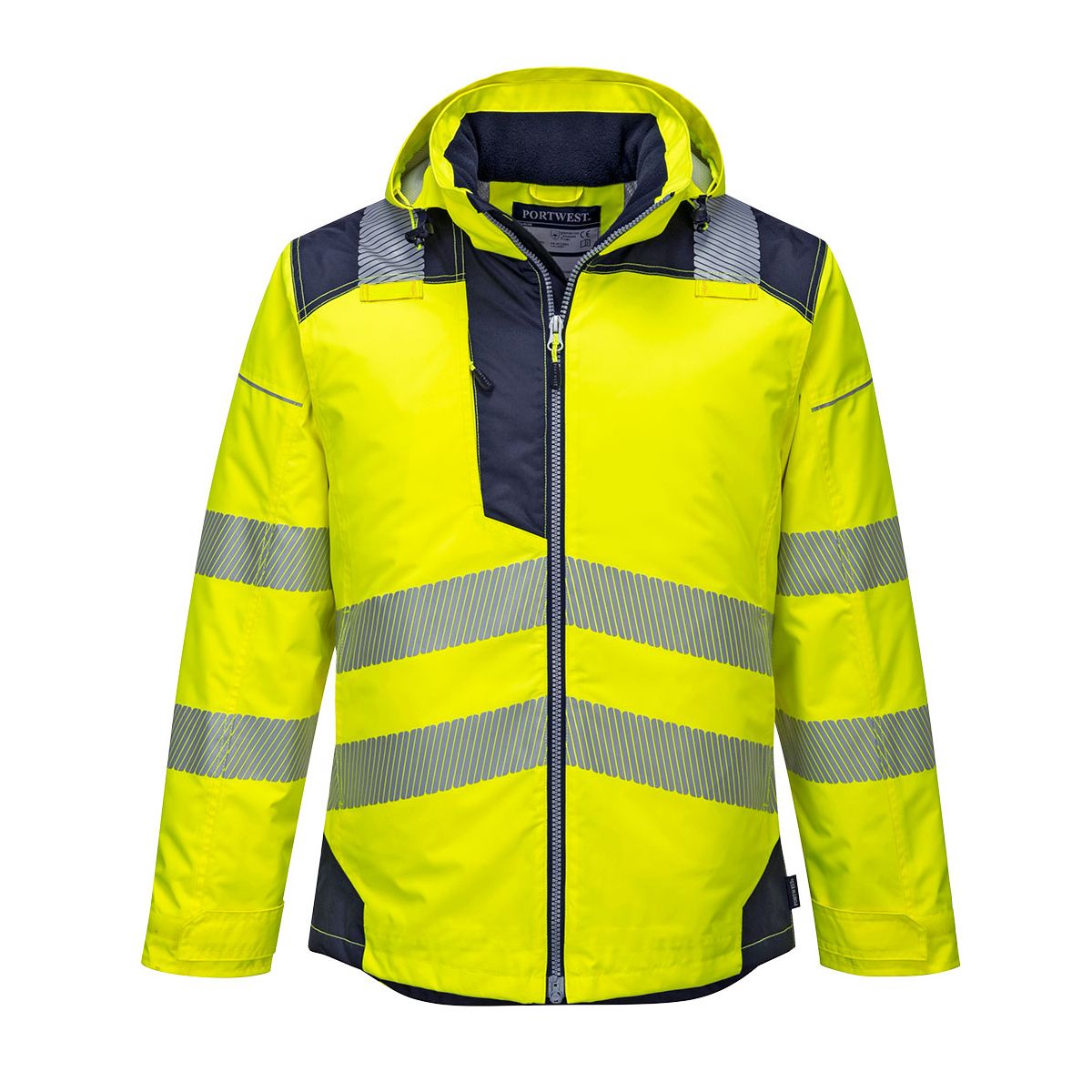 Parka Hv Pw3 Jaune/marine Xl