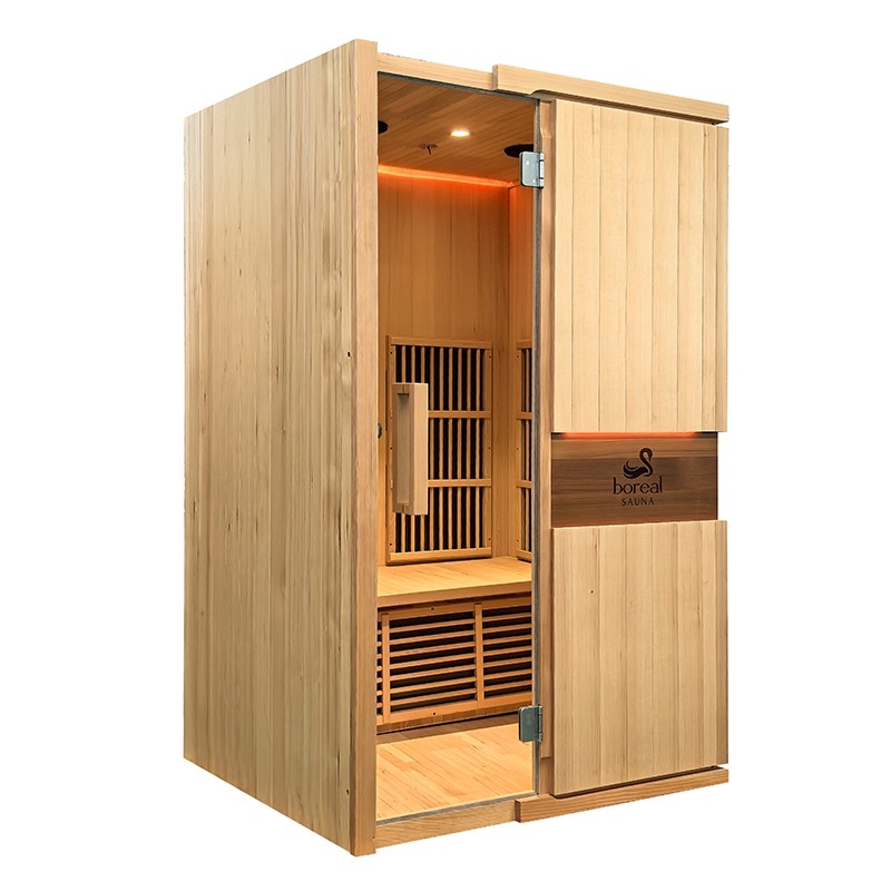 Sauna Infrarouge Boreal® Carbone Ir2 - (2 Places) 120x100