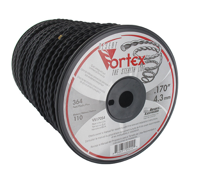 Bobine Fil Nylon Débroussailleuse Vortex Noir (110 M) Ø: 4.3 Mm