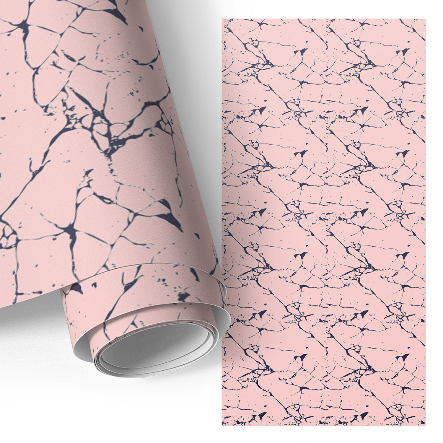 Film Adhesif Autocollant - Design Moderne - Imperméable - Pour Meubles - Pour Plans De Travail Structure Abstraite 50x100 Cm