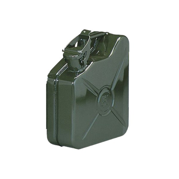 Jerrican Métallique 5l Essence Diesel Hydrocarbure - Norme Un - Algi