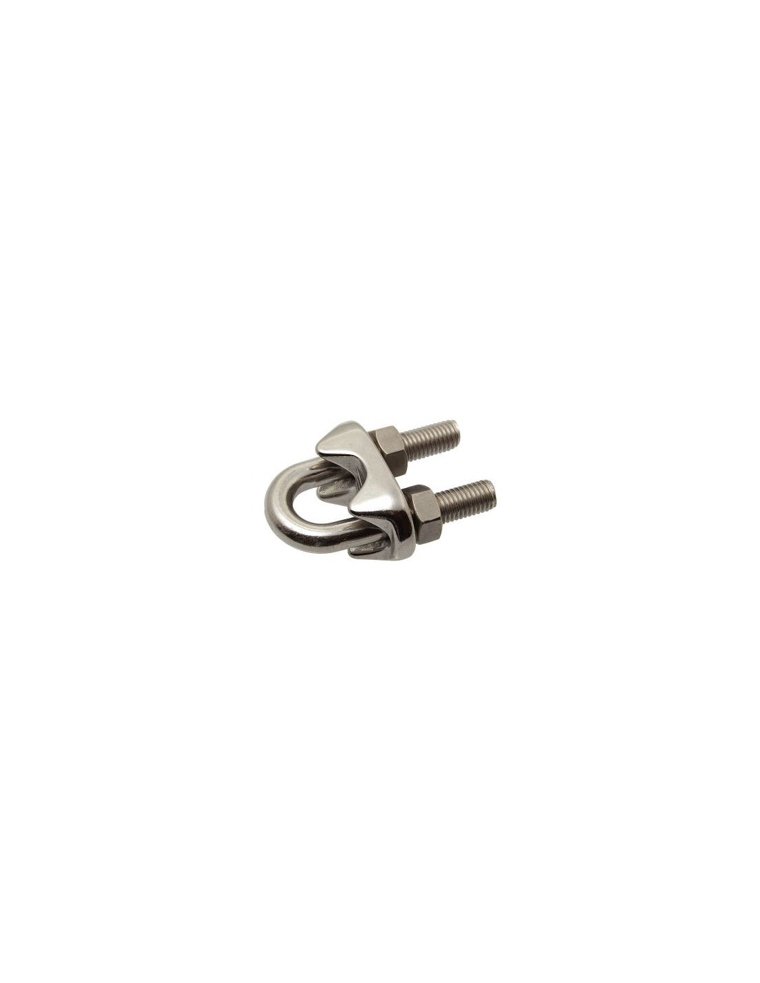 Serre Cable Etrier Pour Câble De Diamètre 2 Inox A4-1 Piece