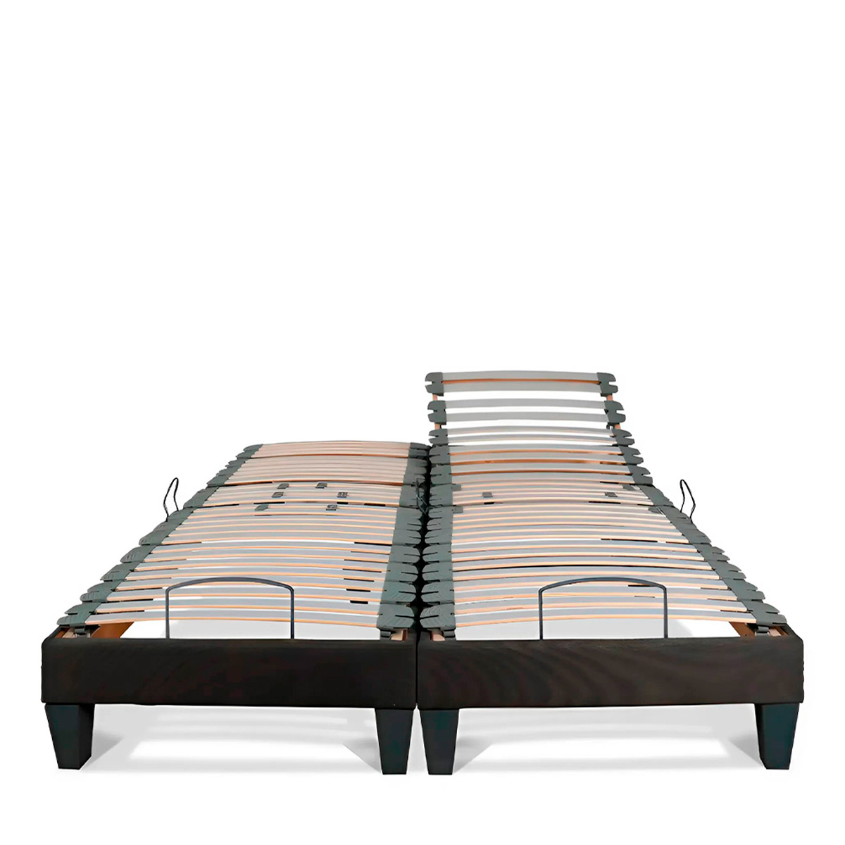 Ensemble Matelas Mémoire De Forme Absolu Avec Sommier Amiral 2x90x200 Cm