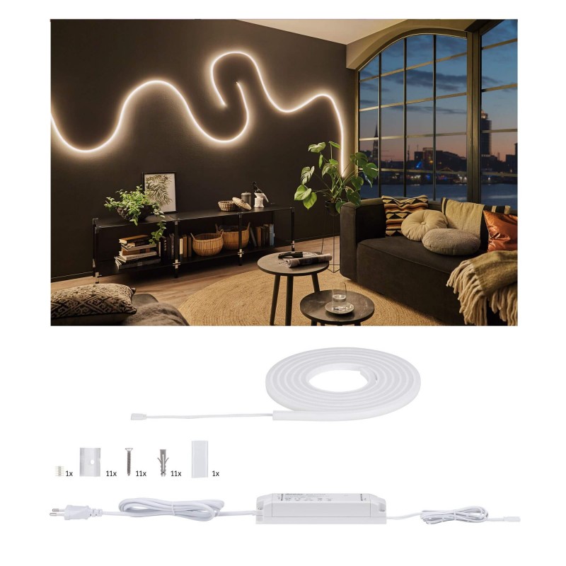Kit De Base Ruban Maxled Flow 3 M 37 W 2700k 2250 Lm Blanc