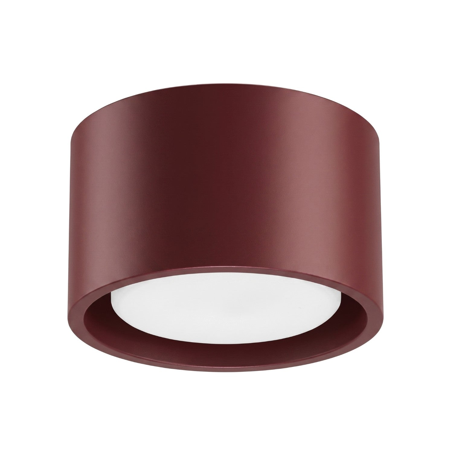 Spot De Plafond Rond Minimaliste 1xgx53 10w Modo Sollux Lighting Bordeaux