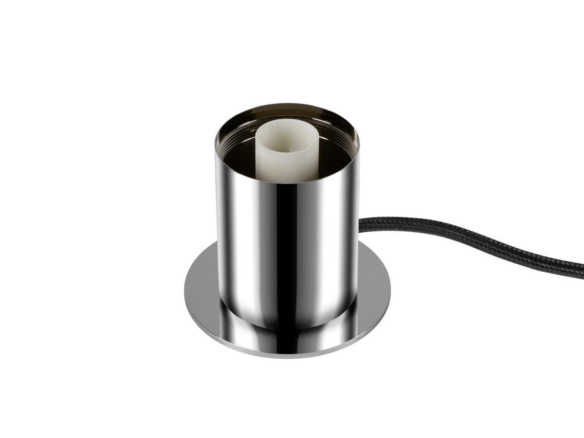 Lampe À Poser Varyt Intérieur Rond 6w E14 Chromé Sans Abat-jour - Slv - 1008111