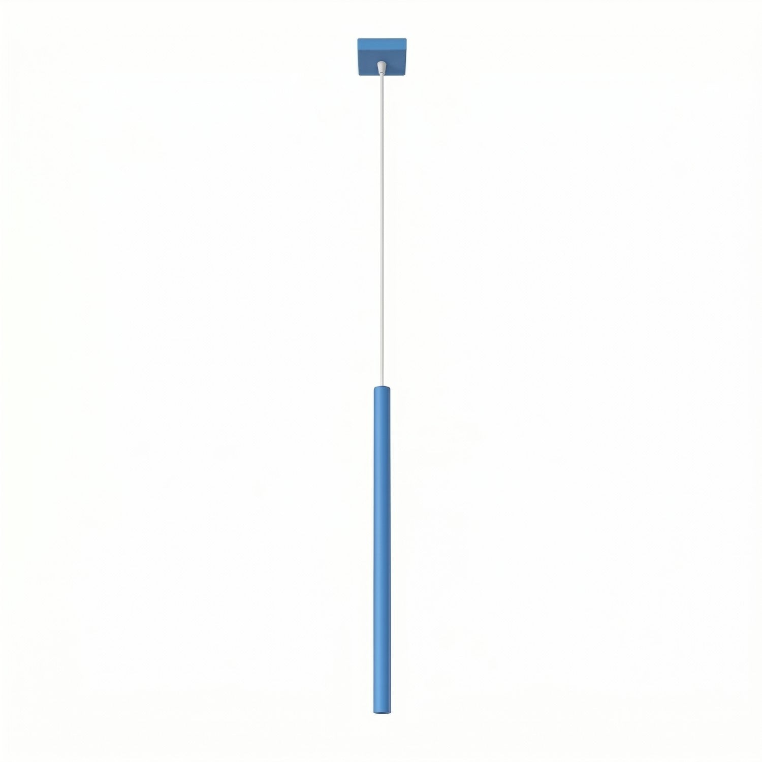 Suspension Moderne Tube Bleu Pastelo 1xg9 8w Sollux Lighting