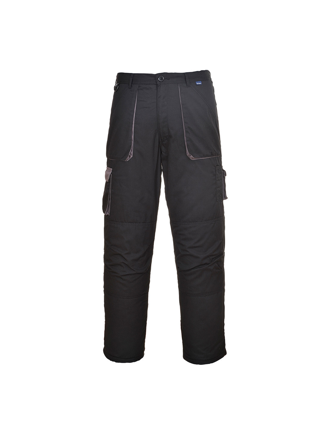 Portwest - Pantalon De Travail Multipoches Texo Contrast Noir M