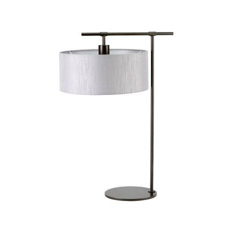 Lampe À Poser Balance Rétro Brun/argent E27 60w Elstead