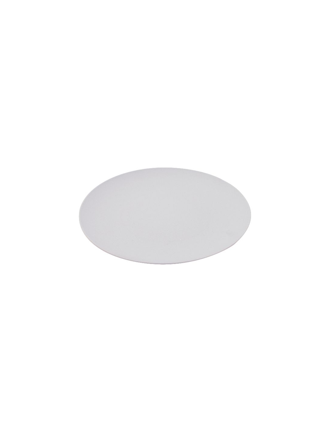 6 Assiette Plate 25.5 Cm Gris Clair - Plant Fiber - Point Virgule