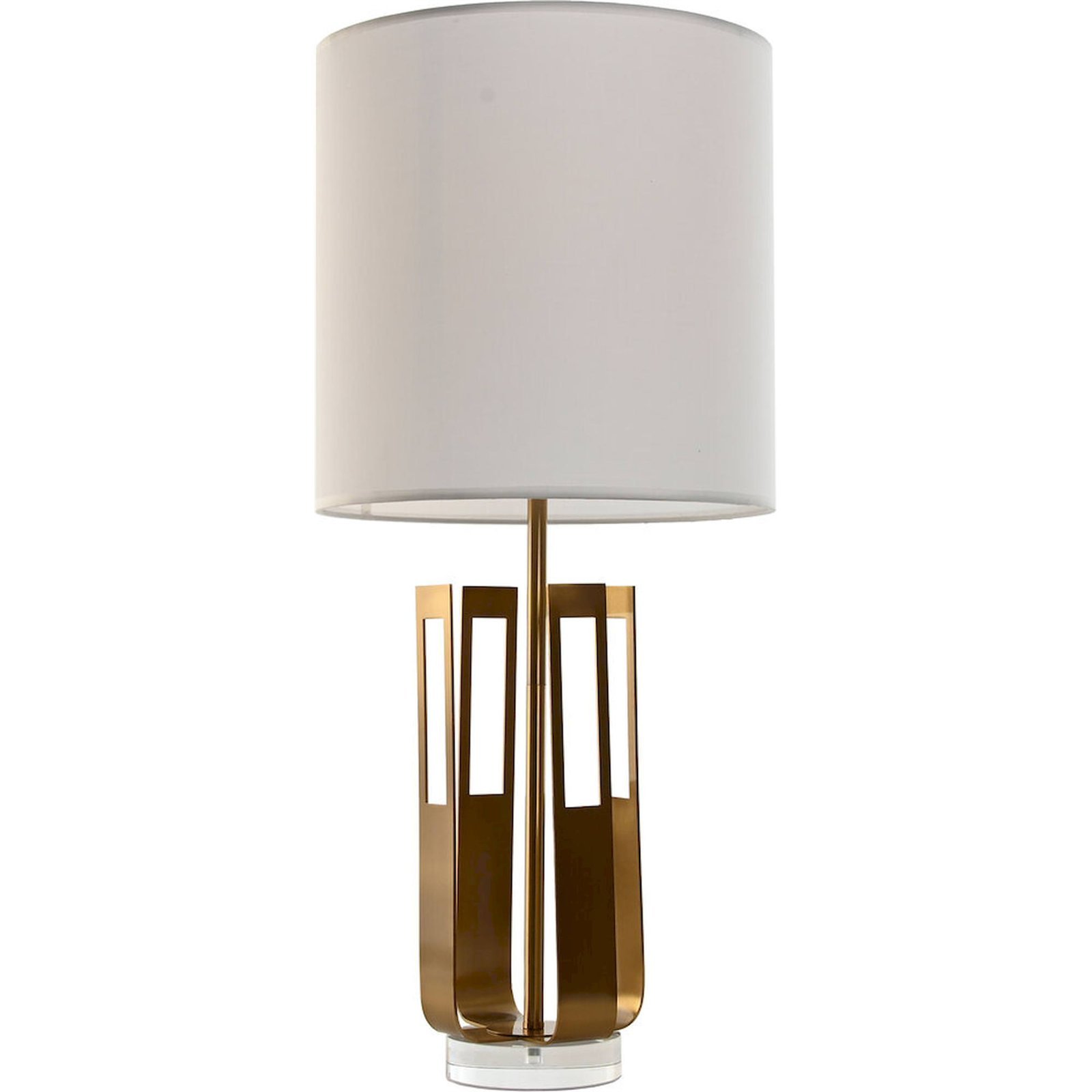 Lampe De Salon Chic Finition Dorée Style Moderne - Doré Satiné Finition Élégante